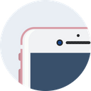 پیش‌نمایش فایل apple-iphone-plus-rose-gold-front-camera از پک آیفون اپل ۷ و گرد ۲ سری ساعت هوشمند