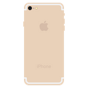 پیش‌نمایش فایل apple-iphone-plus-gold-back-side-mobile-1 از پک آیفون اپل ۷ و سری ساعت هوشمند ۲