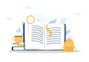 پیش‌نمایش فایل book-reading-5514316 از پک آموزش آنلاین و کتاب