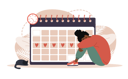 پیش‌نمایش فایل woman-period-calendar-5514283 از پک سلامت زنان و بارداری