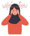 پیش‌نمایش فایل arabic-woman-feeling-clumsy-due-to-anemia-7662197 از پک زن مبتلا به کم خونی