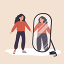 پیش‌نمایش فایل girl-feeling-insecure-due-to-body-shape-8340429 از پک اختلال خوردن