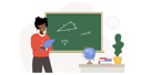 پیش‌نمایش فایل african-female-teacher-in-classroom-9704253 از پک معلم زن