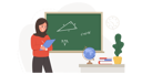 پیش‌نمایش فایل muslim-female-teacher-teaching-math-in-classroom-9704257 از پک معلم زن