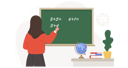 پیش‌نمایش فایل muslim-female-teacher-teaching-math-in-classroom-9704259 از پک معلم زن