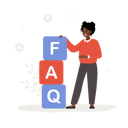 پیش‌نمایش فایل african-woman-with-large-cubes-with-letters-faq-11587679 از پک مفهوم سوالات متداول