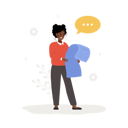 پیش‌نمایش فایل female-character-with-guide-instruction-11587688 از پک مفهوم سوالات متداول