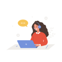 پیش‌نمایش فایل smiling-woman-with-headphones-and-microphone-with-laptop-11587691 از پک مفهوم سوالات متداول