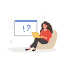 پیش‌نمایش فایل woman-with-laptop-search-for-answers-11587674 از پک مفهوم سوالات متداول