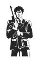پیش‌نمایش فایل gangster-3554031 از پک افراد رترو