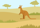 پیش‌نمایش فایل kangaroo-3593825 از پک حیوانات وحشی