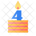 پیش‌نمایش فایل 4-years-cake-4205451 از پک نشان سالگرد