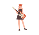 پیش‌نمایش فایل girl-playing-guitar-9387217 از پک مشاغل خلاق