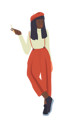 پیش‌نمایش فایل girl-doing-smoking-cigarette-9402110 از پک افراد جوان شیک