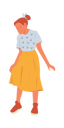 پیش‌نمایش فایل little-girl-looking-at-down-9402113 از پک افراد جوان شیک