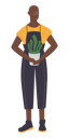 پیش‌نمایش فایل man-holding-plant-pot-9402109 از پک افراد جوان شیک