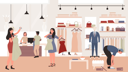 پیش‌نمایش فایل clothing-store-9449833 از پک فروشگاه لباس
