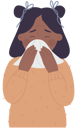 پیش‌نمایش فایل girl-with-cold-9449664 از پک کودکان بیمار