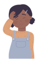 پیش‌نمایش فایل girl-with-headache-9449669 از پک کودکان بیمار
