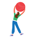 پیش‌نمایش فایل girl-lifting-gym-ball-9422192 از پک ورزش ها