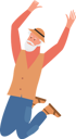 پیش‌نمایش فایل old-man-jumping-9470955 از پک حالت‌های پیرمرد