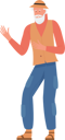 پیش‌نمایش فایل old-man-waving-hands-9470954 از پک حالت‌های پیرمرد