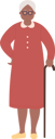 پیش‌نمایش فایل african-old-woman-standing-with-stick-9471945 از پک زن آمریکایی آفریقایی تبار در سنین مختلف
