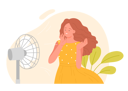 پیش‌نمایش فایل woman-cooling-at-electric-ventilator-11522914 از پک فعالیت افراد