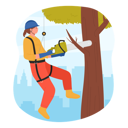 پیش‌نمایش فایل arborist-with-chainsaw-cutting-city-park-tree-11522911 از پک صعودکنندگان صنعتی