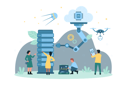 پیش‌نمایش فایل cloud-server-automation-process-11522299 از پک متفرقه