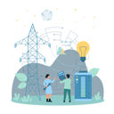 پیش‌نمایش فایل electric-power-production-and-distribution-11522278 از پک متفرقه