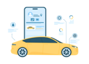 پیش‌نمایش فایل buying-and-selling-car-online-via-mobile-app-11526669 از پک سرویس خودرو
