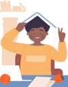 پیش‌نمایش فایل funny-boy-at-classroom-11568034 از پک فعالیت کودکان