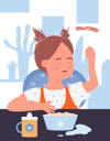 پیش‌نمایش فایل kids-with-food-11568040 از پک فعالیت کودکان