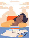 پیش‌نمایش فایل little-girl-sleep-at-desk-11568037 از پک فعالیت کودکان