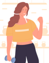 پیش‌نمایش فایل fit-woman-holding-dumbbell-11568059 از پک فعالیت کودکان