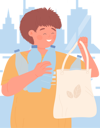 پیش‌نمایش فایل kids-with-waste-11568080 از پک فعالیت کودکان