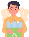پیش‌نمایش فایل little-boy-holding-plastic-bottle-11568085 از پک فعالیت کودکان