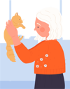 پیش‌نمایش فایل little-girl-holding-pets-11568079 از پک فعالیت کودکان