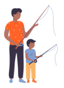 پیش‌نمایش فایل father-and-son-fishing-11569866 از پک فعالیت افراد