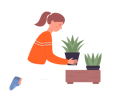 پیش‌نمایش فایل girl-holding-plant-pot-11569850 از پک فعالیت افراد
