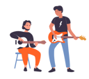 پیش‌نمایش فایل boys-playing-guitar-11569704 از پک فعالیت افراد