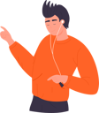 پیش‌نمایش فایل boy-enjoying-music-11569562 از پک افراد در حال شنیدن موسیقی