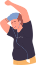 پیش‌نمایش فایل male-listen-music-11569561 از پک افراد در حال شنیدن موسیقی