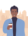 پیش‌نمایش فایل male-drinking-coffee-11569526 از پک افراد در حال نوشیدن قهوه