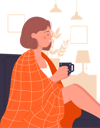پیش‌نمایش فایل girl-drinking-hot-coffee-11568013 از پک افراد در حال غذا خوردن