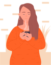 پیش‌نمایش فایل girl-drinking-hot-coffee-11568019 از پک افراد در حال غذا خوردن