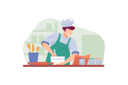 پیش‌نمایش فایل chef-prepare-food-5968587 از پک پخت و پز و غذا