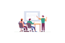 پیش‌نمایش فایل construction-team-having-discussion-about-construction-plan-6200377 از پک تیم کارگران صنعتی
