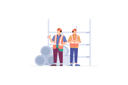 پیش‌نمایش فایل construction-workers-discussing-about-infrastructure-6200379 از پک تیم کارگران صنعتی